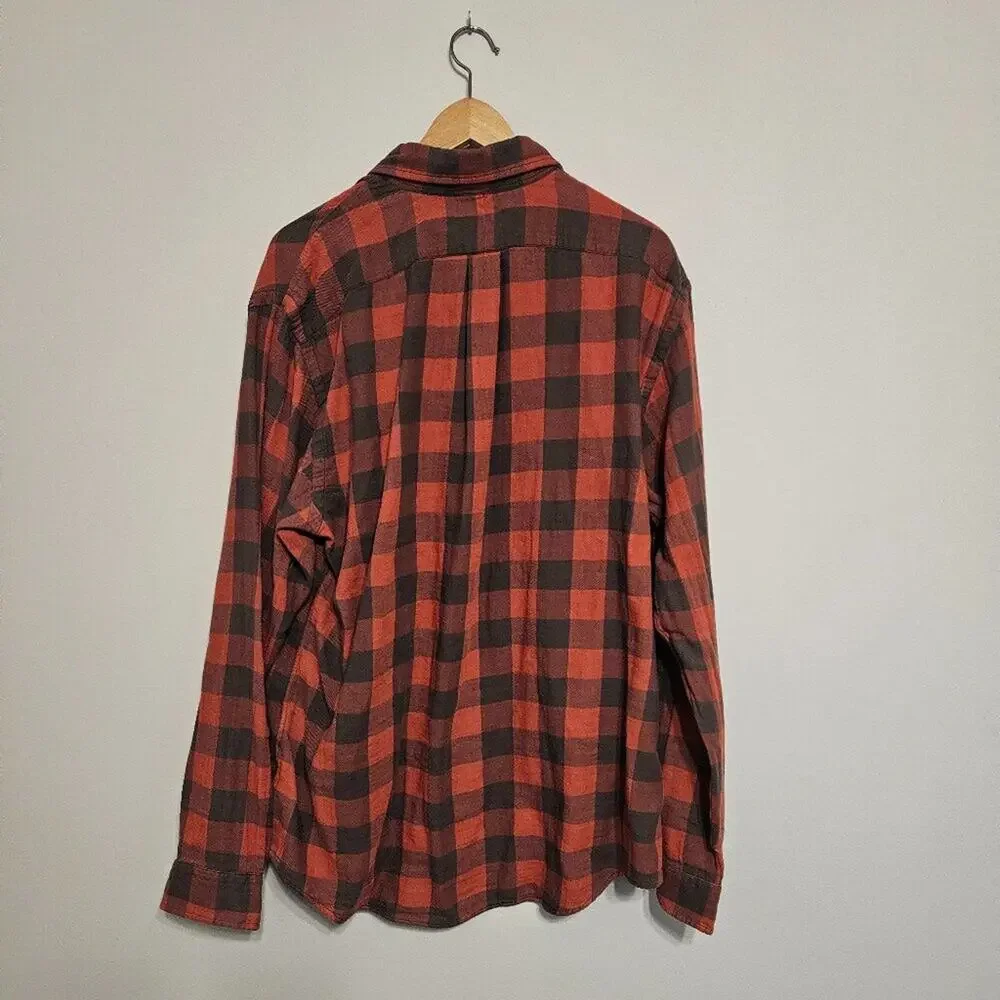 Ralph Lauren Red Plaid Button‑Down — NWT — XL Classic Fit - Picture 2 of 5